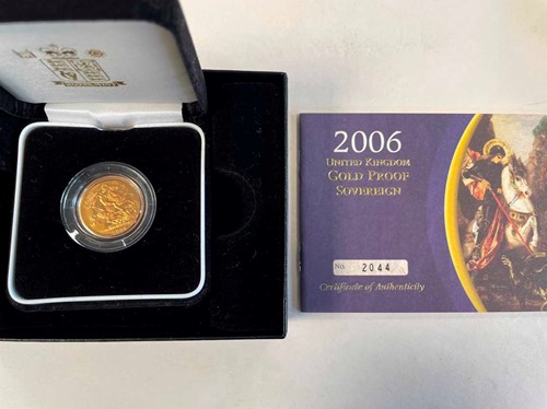 Lot 156 - An Elizabeth II proof sovereign