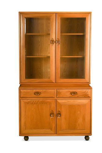 Lot 559 - An Ercol 'Windsor' elm bookcase