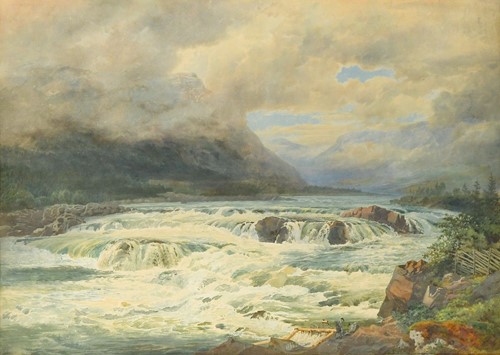 Lot 250 - David Hall McKewan RI (British, 1816-1873)