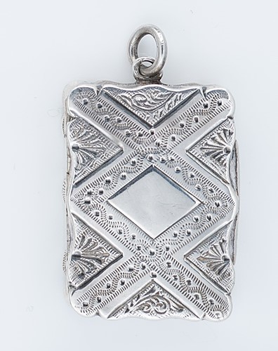 Lot 300 - A Victorian silver vinaigrette