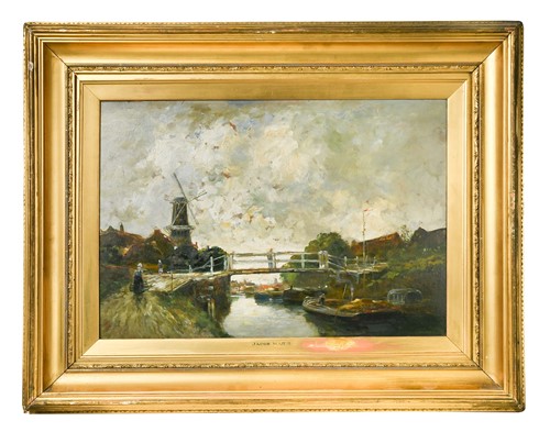 Lot 35 - Attributed to Jacob Maris (Dutch, 1837-1899)