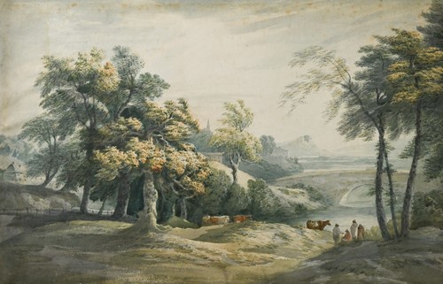 Lot 14 - Circle of William Daniell RA (British, 1769-1837)