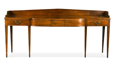 Lot 517 - A George III mahogany serving table