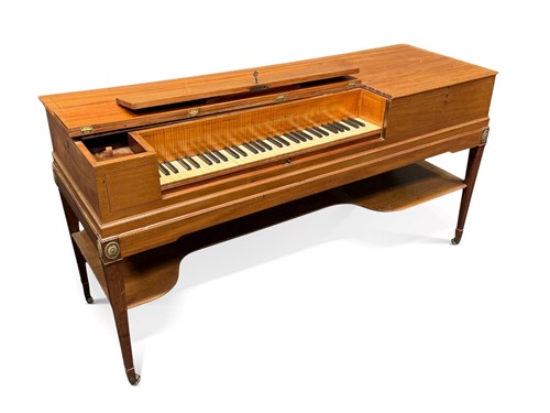 Lot 543 - A square piano by Johannes Broadwood, late 18th century