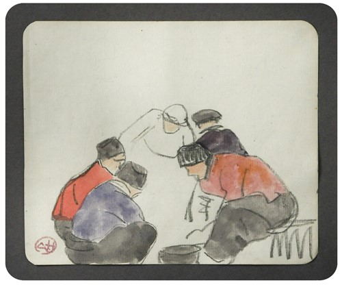 Lot 449 - Augustin Hanicotte (1870-1957)