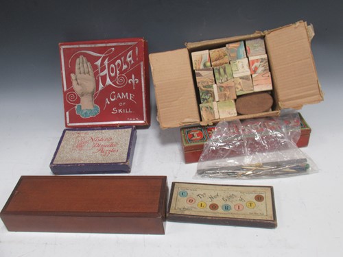 Lot 132 - A collection of various games to include; bone...