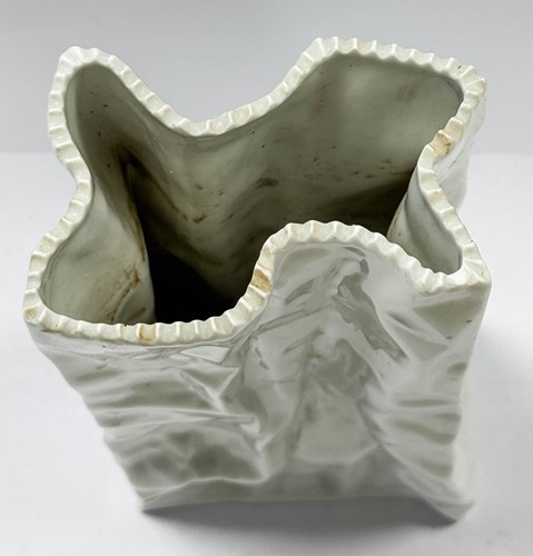 Lot 1 - Tapio Wirkkala for Rosenthal, a set of three graduated ‘paper bag’ vases