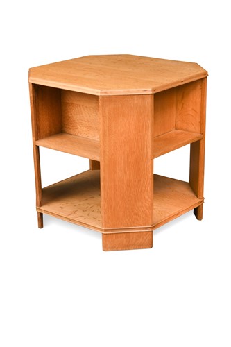 Lot 205 - A Heal's type Art Deco pale oak book table