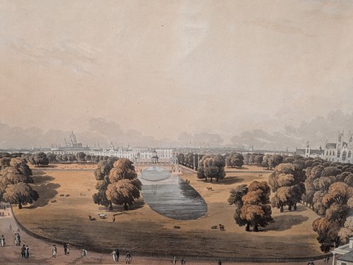 Lot 473 - Hand coloured engraving After H Hasler 'A view...