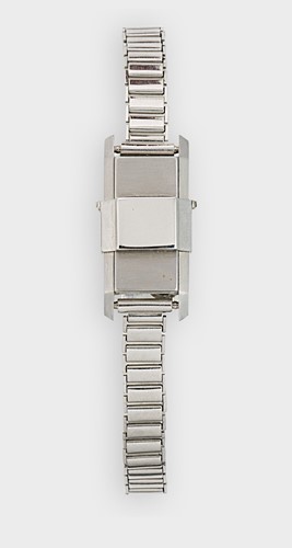 Lot 258 - LeCoultre - A steel 'Duoplan' wristwatch
