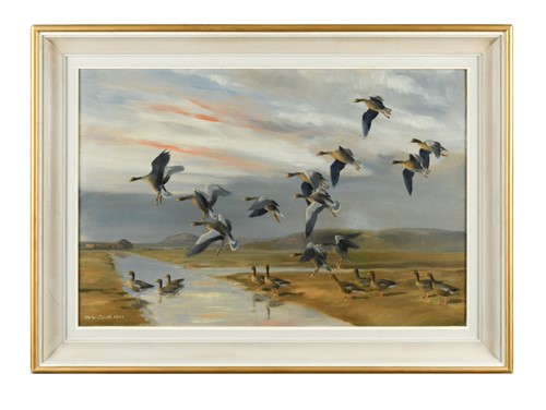 Lot 180 - Sir Peter Markham Scott CH CBE FRS (British, 1909-1989)