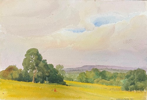Lot 95 - A Collection Of Watercolours By Nathaniel Sparks RE (1880-1956)