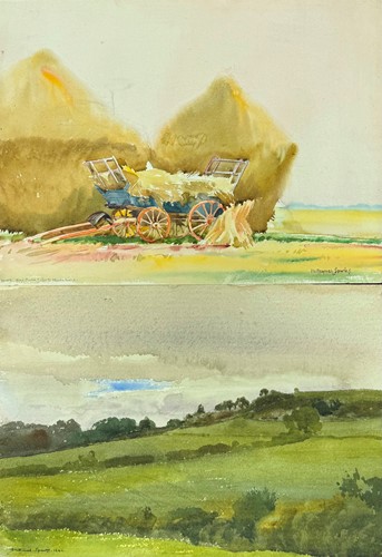 Lot 94 - A Collection Of Watercolours By Nathaniel Sparks RE (1880-1956)