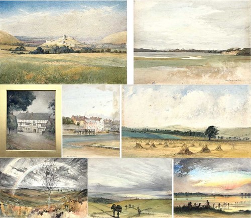Lot 93 - A Collection Of Watercolours By James Sparks (1877-1938)