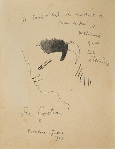 Lot 146 - Jean Cocteau (French, 1889-1963)