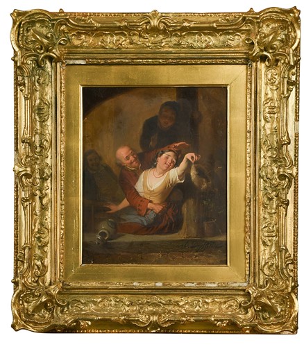 Lot 177 - August de Wilde (Belgian, 1819-1886)