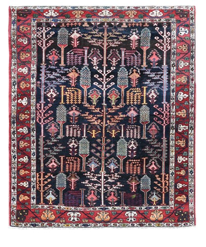 Lot 419 - A Bakhtiari 'Garden of Paradise' rug, circa 1940