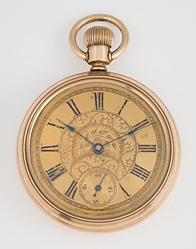 Lot 217 - Waterbury Watch Company, Connecticut, Mass. - An American 'Duplex' open faced pocket watch