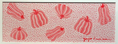 Lot 255 - Yayoi Kusama (Japanese, 1929-), Red Pumpkins