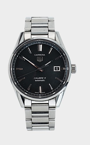 Lot 280 - Tag Heuer - A steel 'Carrera' wristwatch