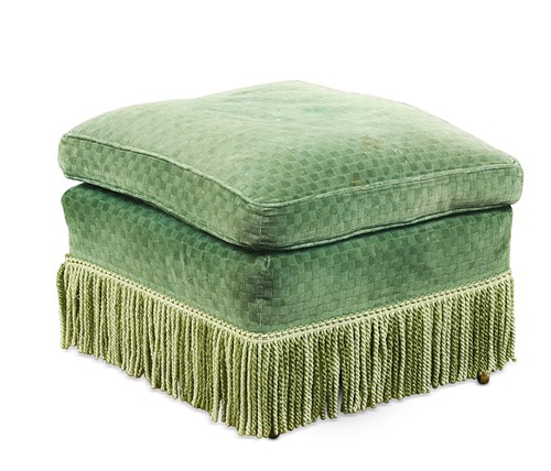 Lot 710 - A Howard & Sons footstool, circa 1900
