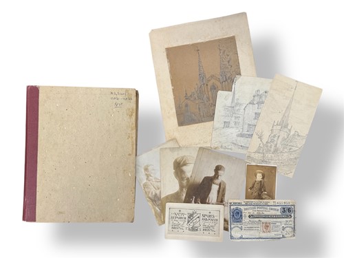Lot 107 - A Collection Of Ephemera And Diary Relating To Nathaniel Sparks RE (1880-1956)