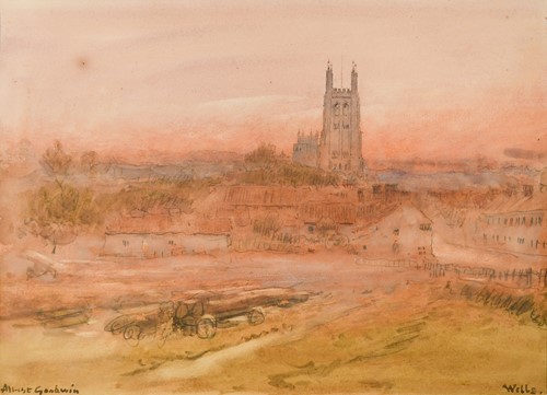 Lot 107 - Albert Goodwin RWS (British, 1845-1932)