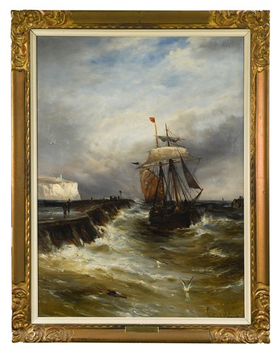 Lot 98 - Gustave de Breanski (British, 1859-1899)