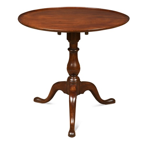 Lot 428 - A George III mahogany tripod table