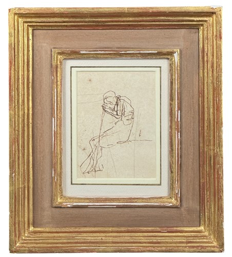 Lot 28 - Attributed to George Romney (British, 1732-1802)