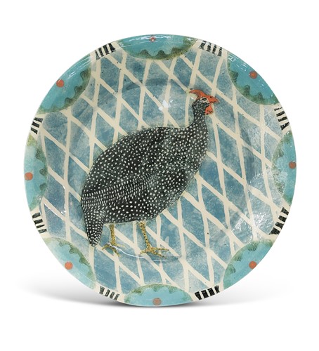 Lot 119 - Robina Jack, a pottery charger
