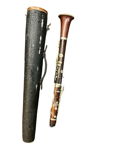 Lot 167 - A cased clarinet by Rudall Carte & Co, London...