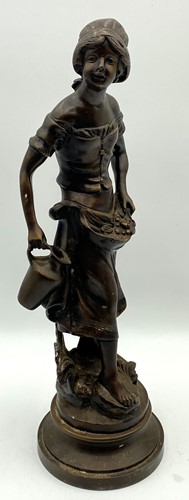 Lot 152 - A continental bronze figure, 20th...