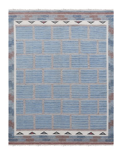 Lot 362 - A Swedish inspired Kilim carpet, modern