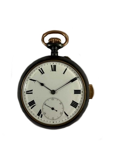 Lot 149 - Unsigned - An early 20th century minute repeating open faced pocket watch