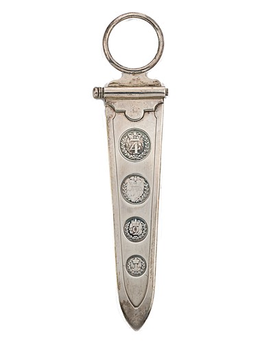 Lot 209 - A Victorian silver novelty bookmark
