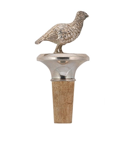 Lot 200 - An Elizabeth II silver novelty bottle stopper
