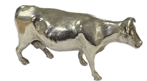 Lot 216 - A model of a cow