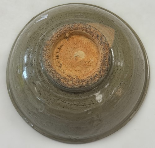 Lot 2 - Two Chinese Longquan celadon bowls, Ming Dynasty