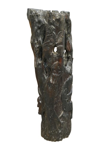 Lot 690 - An Irish ancient billet of Bog Yew