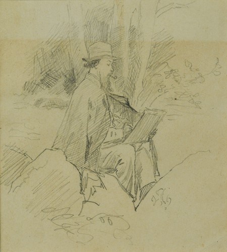 Lot 116 - Circle of Augustus John OM RA (British, 1878-1961)