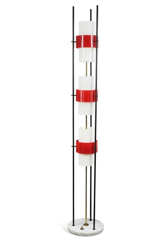 Lot 429 - Stilnovo, Italy, a rare floor lamp, circa 1960