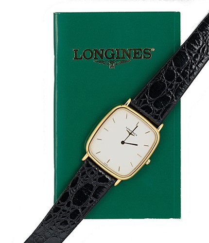 Lot 173 - Longines - A Le Grand Classique gold-plated wristwatch