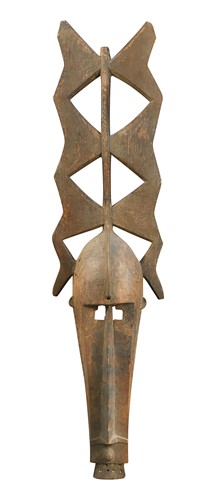 Lot 77 - A Burkina Faso Bobo Nwenka mask