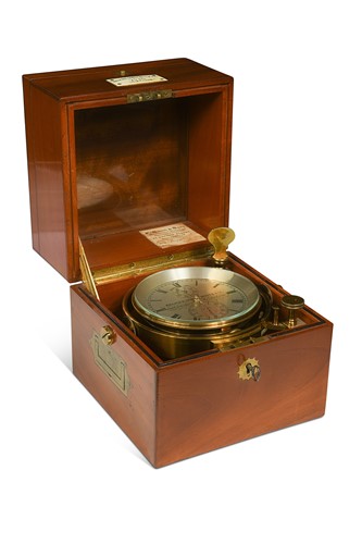 Lot 485 - A marine chronometer by Kelvin & James White Ltd, no.7715, early 20th century