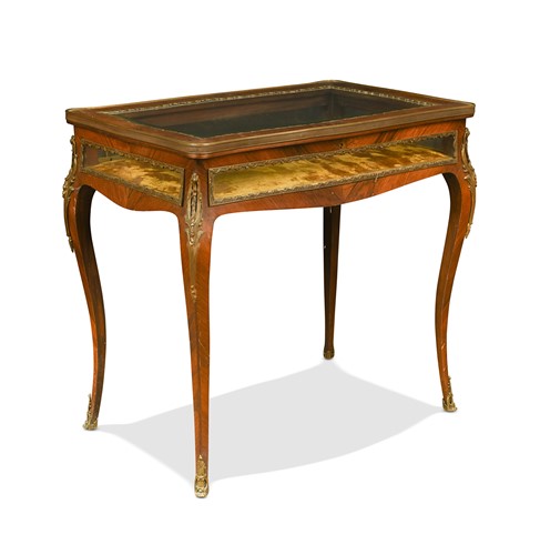 Lot 541 - A kingwood bijouterie table, circa 1900