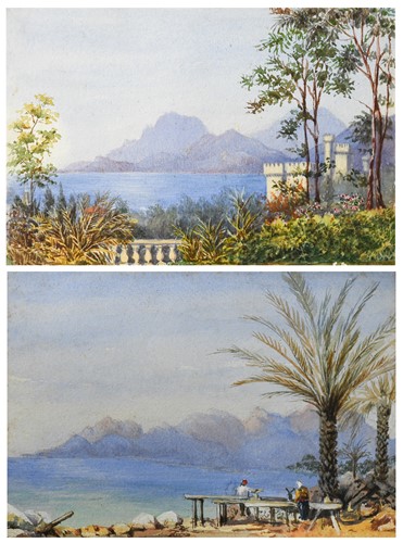 Lot 182 - A collection of forty-one watercolours by Laura Sophia Frances Walpole (d.1901)