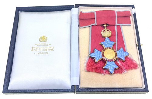 Lot 63 - A cased CBE, awarded to Barbara Harvey, CBE, FBA, Fellow and Tutor in Medieval History, 1955-1993