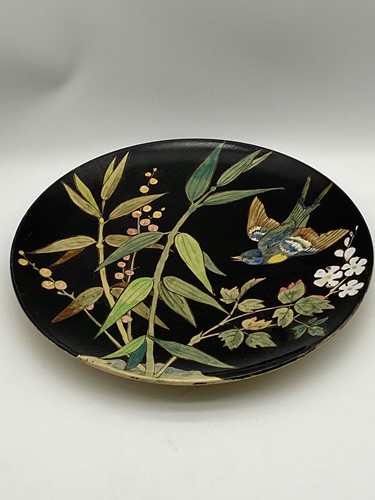 Lot 18 - An Aesthetic Movement style charger,...