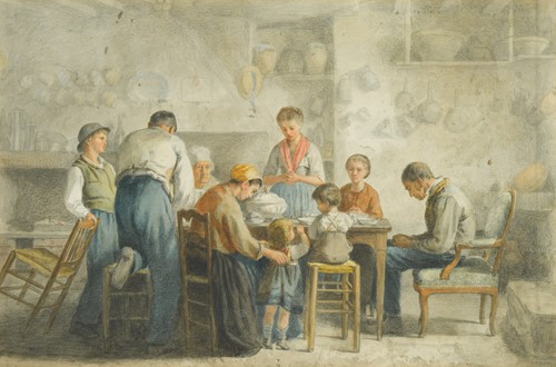 Lot 158 - Pierre Édouard Frère (French, 1819-1886)